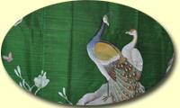 click to see detail about Handpainted silk fabrics